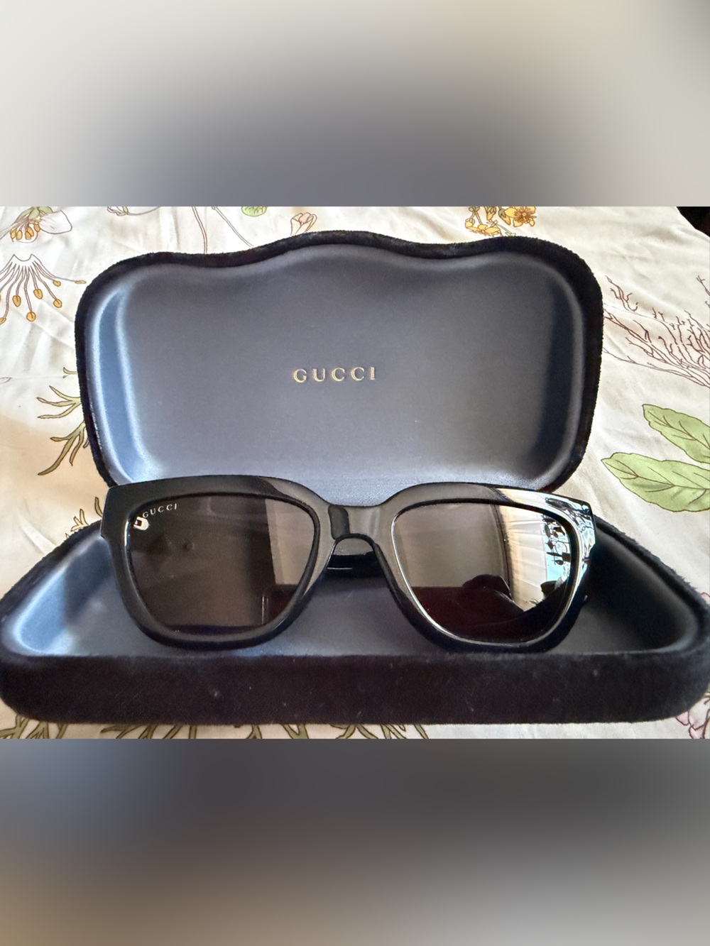 Gucci Black Cat Eye Sunglasses